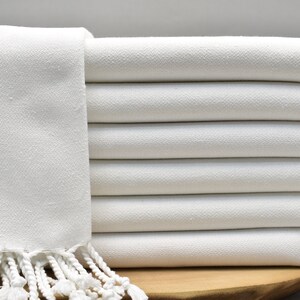 personalized towel, bath towel, white towel, turkish towel, flat towel, wedding gift towel, bridesmaid gift box 40 x 68 off - white, Duz