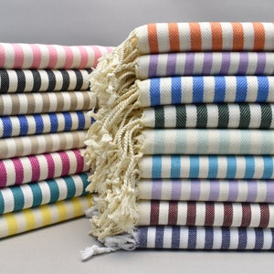 turkish towel, cotton towel, bath towel, beach towel, turkish peshtemal, bridal party favors, wedding gift towel, personalized gift towel