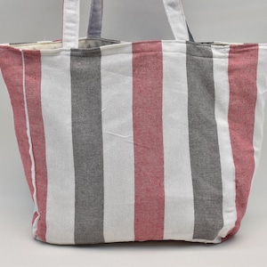 shopping bag, tote bag, weekender bag, shoulder bag, book bag, beach bag, turkish towel tote bag, cotton peshtemal bag 16x22 inch Totebag7