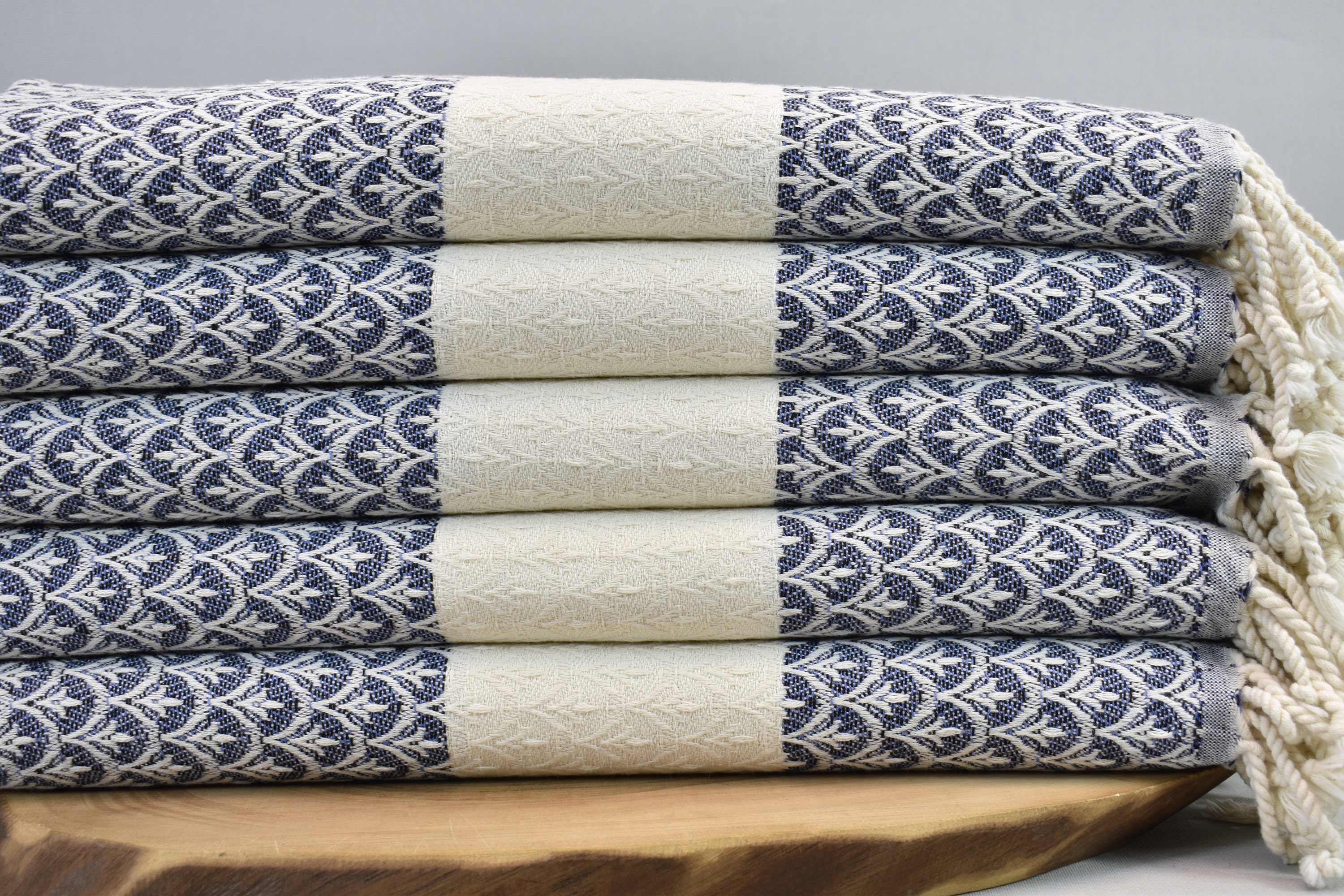 Blue Whale XL Turkish Towel Wrap – Seventeen birch