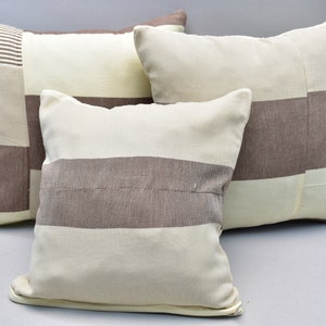 3 pieces pillow cover set, peshtemal pillow cover, throw pillow, set couch pillow, patio pillow, set of 3, turkish pillow cover Violet set-1