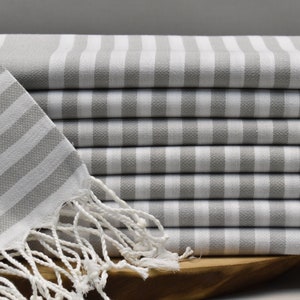 turkish towel, beach peshtemal, sauna towel, soft towel, yoga towel, personalized towel, hammam towel, silver-berry 40 x 70 inch AMERICAN,C1