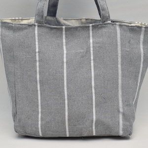shopping bag, tote bag, weekender bag, shoulder bag, book bag, beach bag, turkish towel tote bag, cotton peshtemal bag 16x22 inch Totebag23