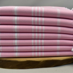 kitchen accessories, hand towel, dish towel, peshkir, kitchen towel, face towel, head towel, small towel 20 x 40 candy pink, Sultan PSHKR,G2