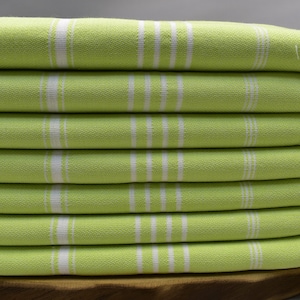 tea towel, hand towel, kitchen towel, dish towel, turkish peshkir, bathroom towel, head towel, small towel 20 x 38 inch lime Sultan PSHKR,G2