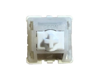 Hand Lubed / Filmed GEON Raw Magnetic 50g HE Linear Switches