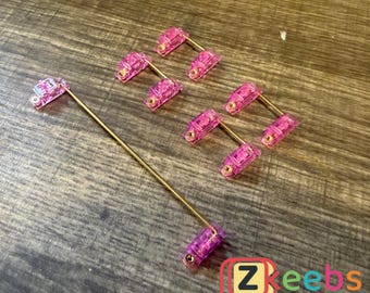 Stabilisateurs à visser Durock V3 lubrifiés et équilibrés pour la fabrication de claviers personnalisés Pour clavier TKL 60/87, stabilisateur modifié