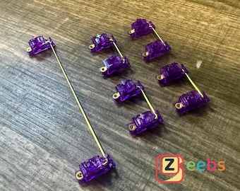 Lubed and Wire-Balanced Durock V2 Screw-in Stabilizers for custom keyboard building (with holee mod option) For 60/87 TKL keyboard