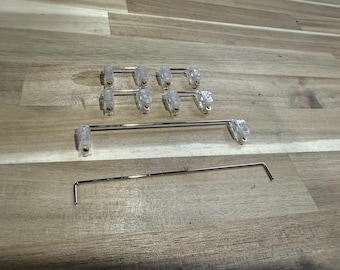 Lubed and Wire-Balanced Swagknight V4 Stabilizers for custom mechanical keyboard building