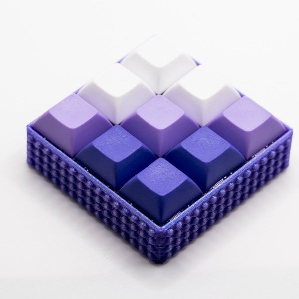 Bubble Base 3x3 Clicky Mechanical Switch Fidget Toy Switch Tester, Multiple color options | Stim Toy, Stress Relief, ADHD