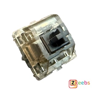 Hand Lubed / Filmed Gateron Black ink V2 Linear Switches For Custom Mechanical Keyboards