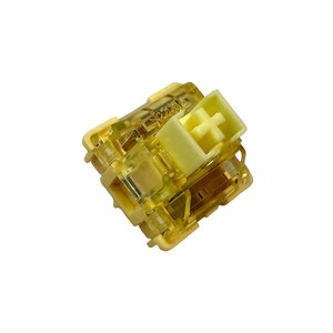 Hand Lubed/Filmed Akko V3 Cream Yellow Pro Linear Switches