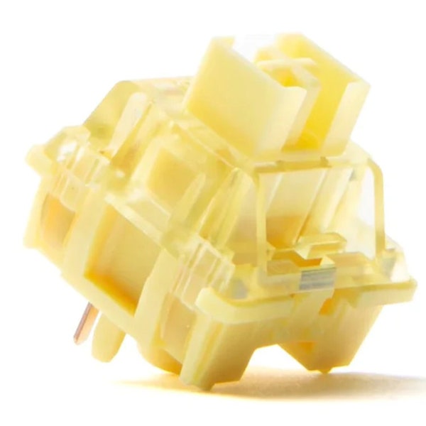 Lubed/Filmed Akko V3 Cream Yellow Pro Linear Switches
