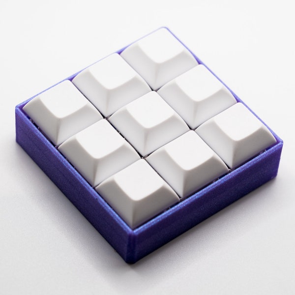 3x3 Clicky Mechanical Switch Fidget Toy Switch Tester, Multiple color options | Gift For Him, Gift For Her, Anniversary, Birthday