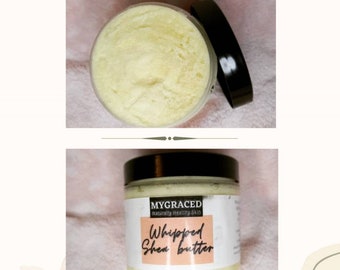 Whipped Unscented Shea Butter 100% unrefined  moisturiser hair dry skin