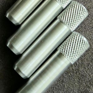 Aluminum Door Lock Pins – Handmade for Mercedes W123 W124 W126 W202