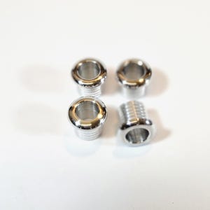 Mercedes Benz W123 Door Lock Ring Bushings – OEM Style Aluminum image 4