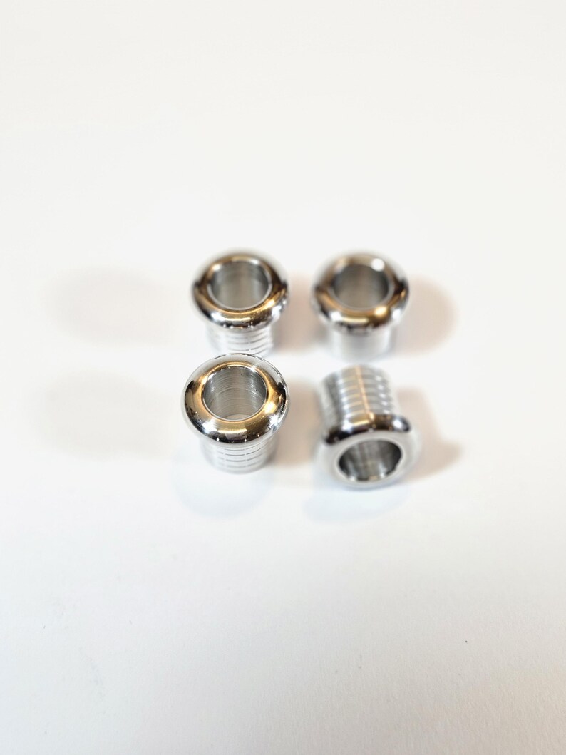 Mercedes Benz W123 Door Lock Ring Bushings – OEM Style Aluminum image 4