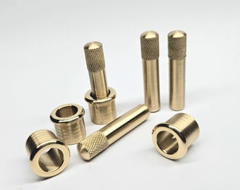 Mercedes Benz W124 Door Lock Ring + Pin Set — Handmade Brass Kit