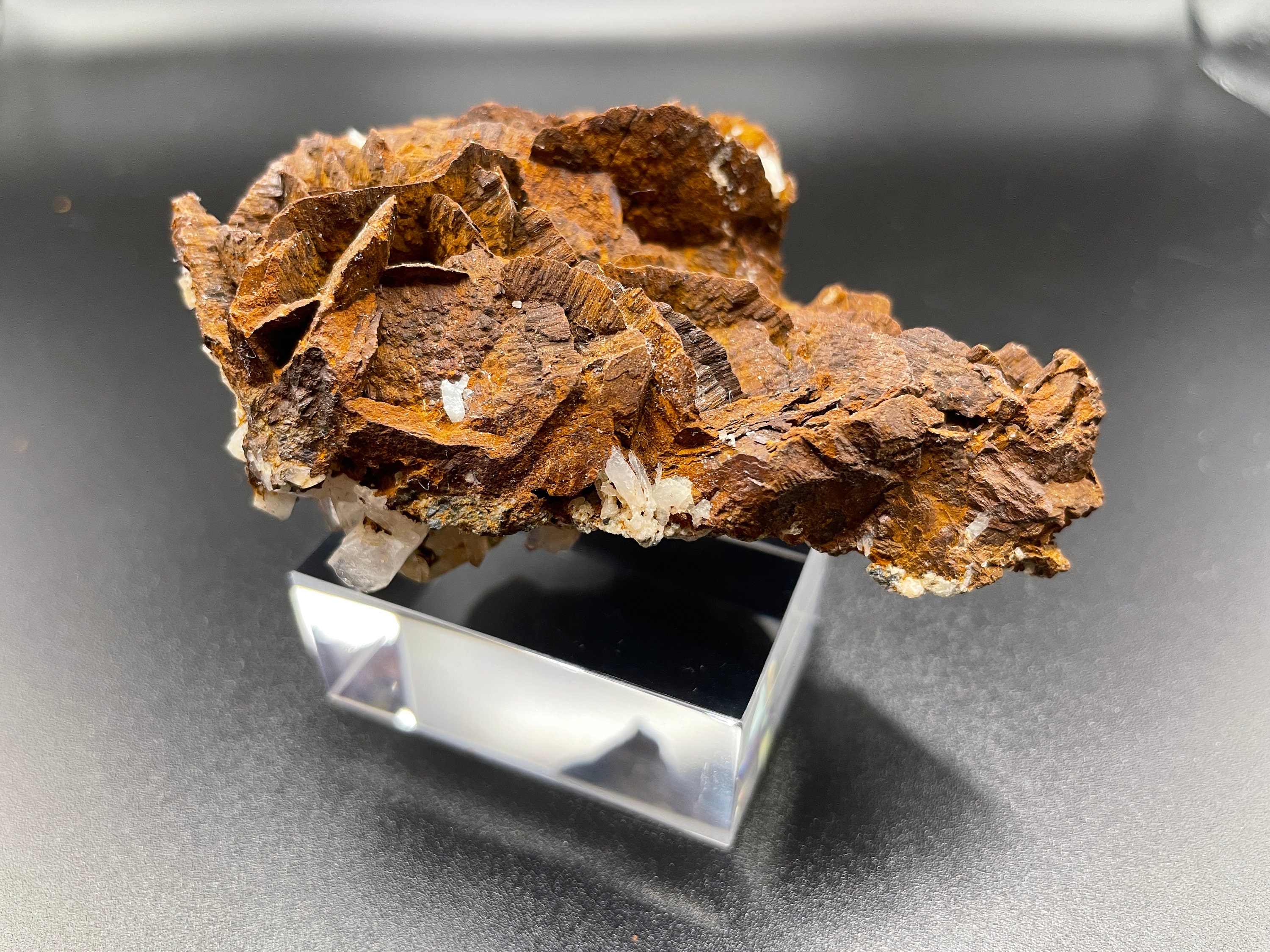 Quartz Muzo, Sidérite, Vaulnaveys, Isère, France