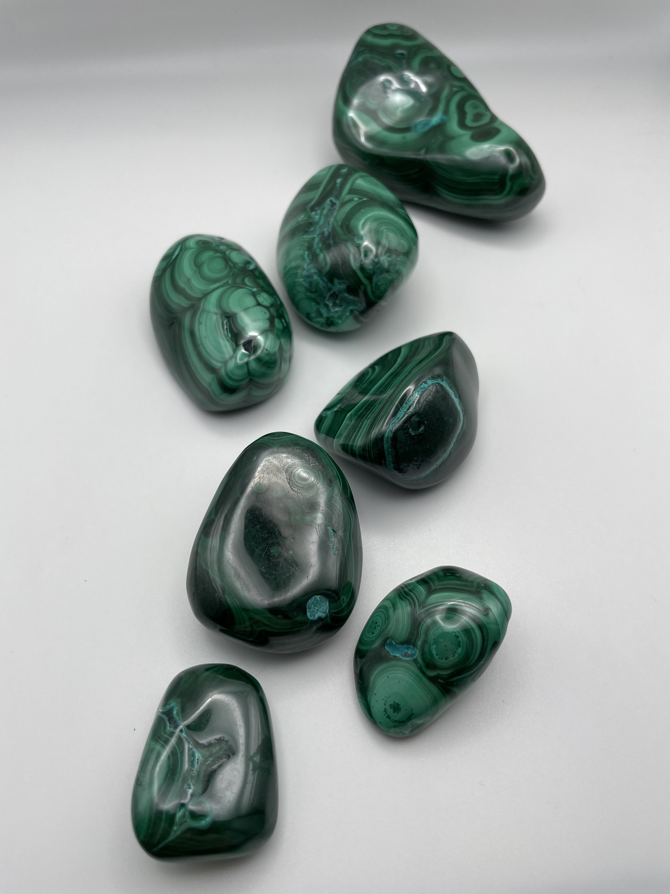 Malachite, Forme Libre, Congo, Qualité Aa, de 31 Grammes à 240 Grammes