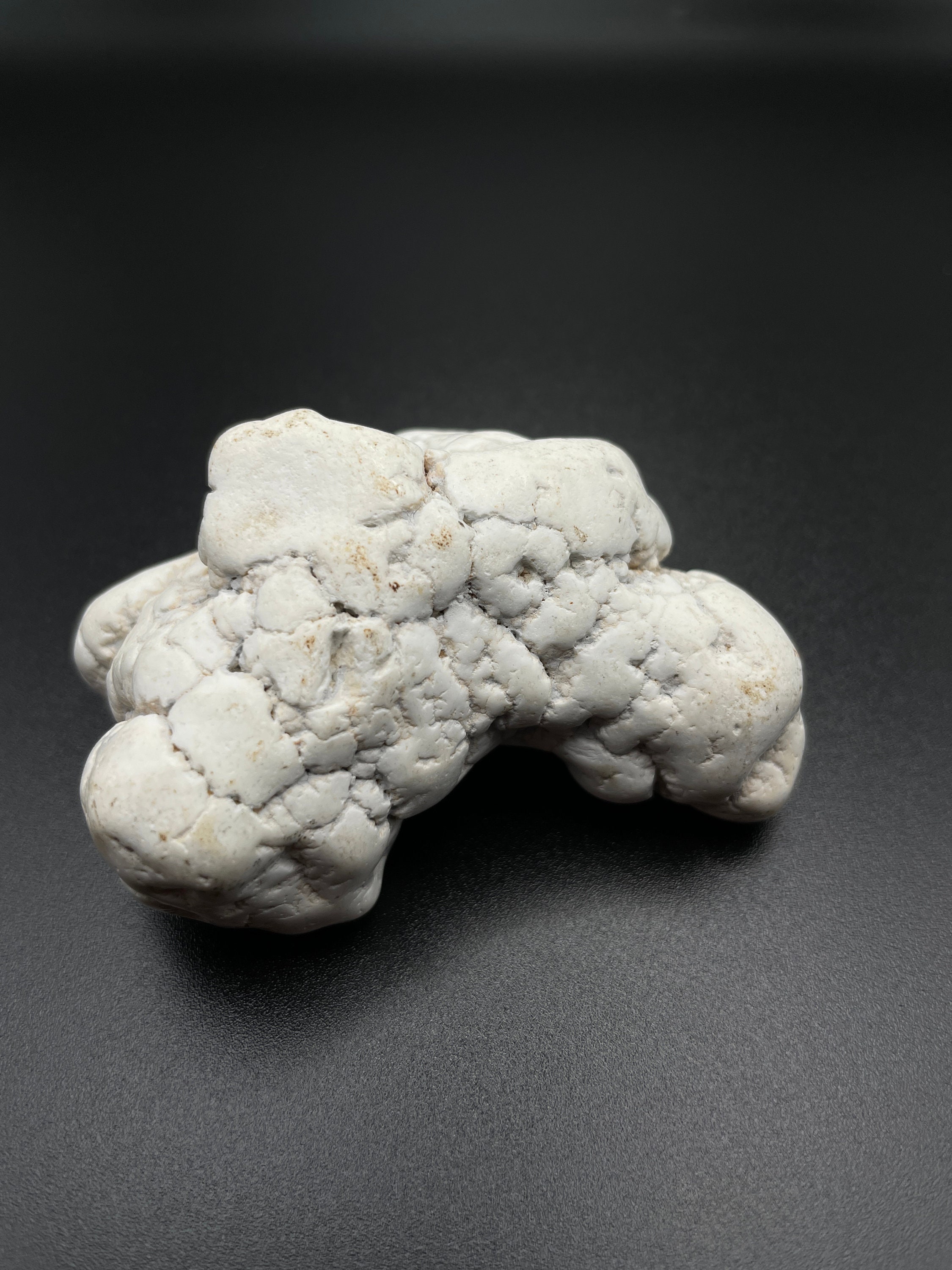 Magnésite, Pierre Brute Polie, Naturelle