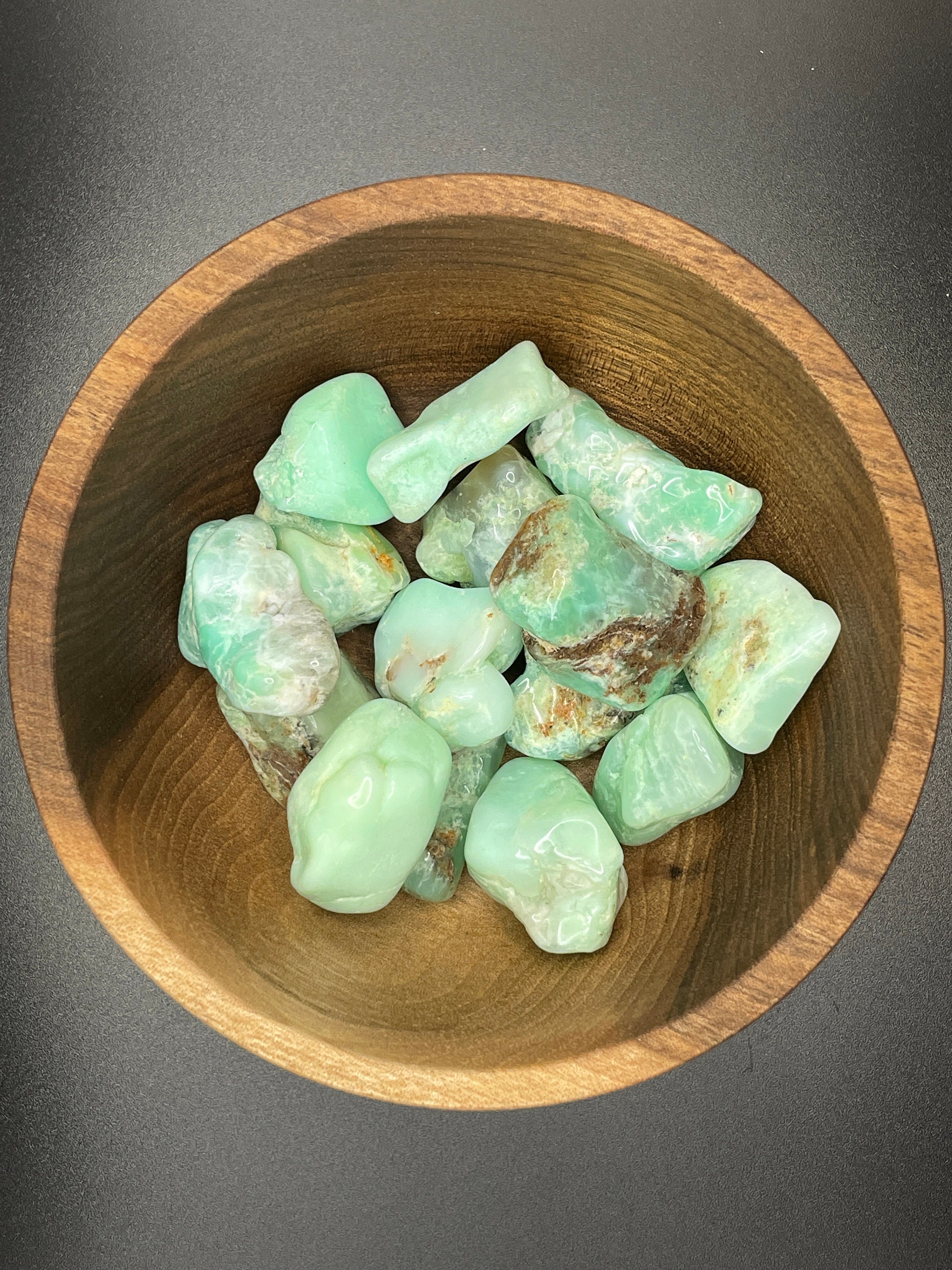 Chrysoprase, Pierre Roulée, Naturelle, Australie