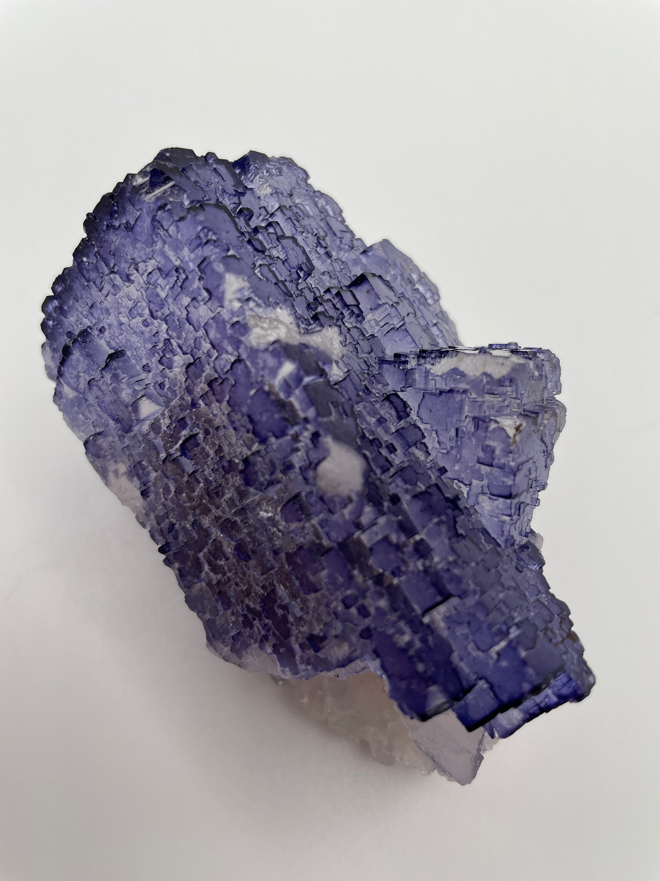 Fluorite Violette, Qualité Aa, Mexique, 253 Grammes