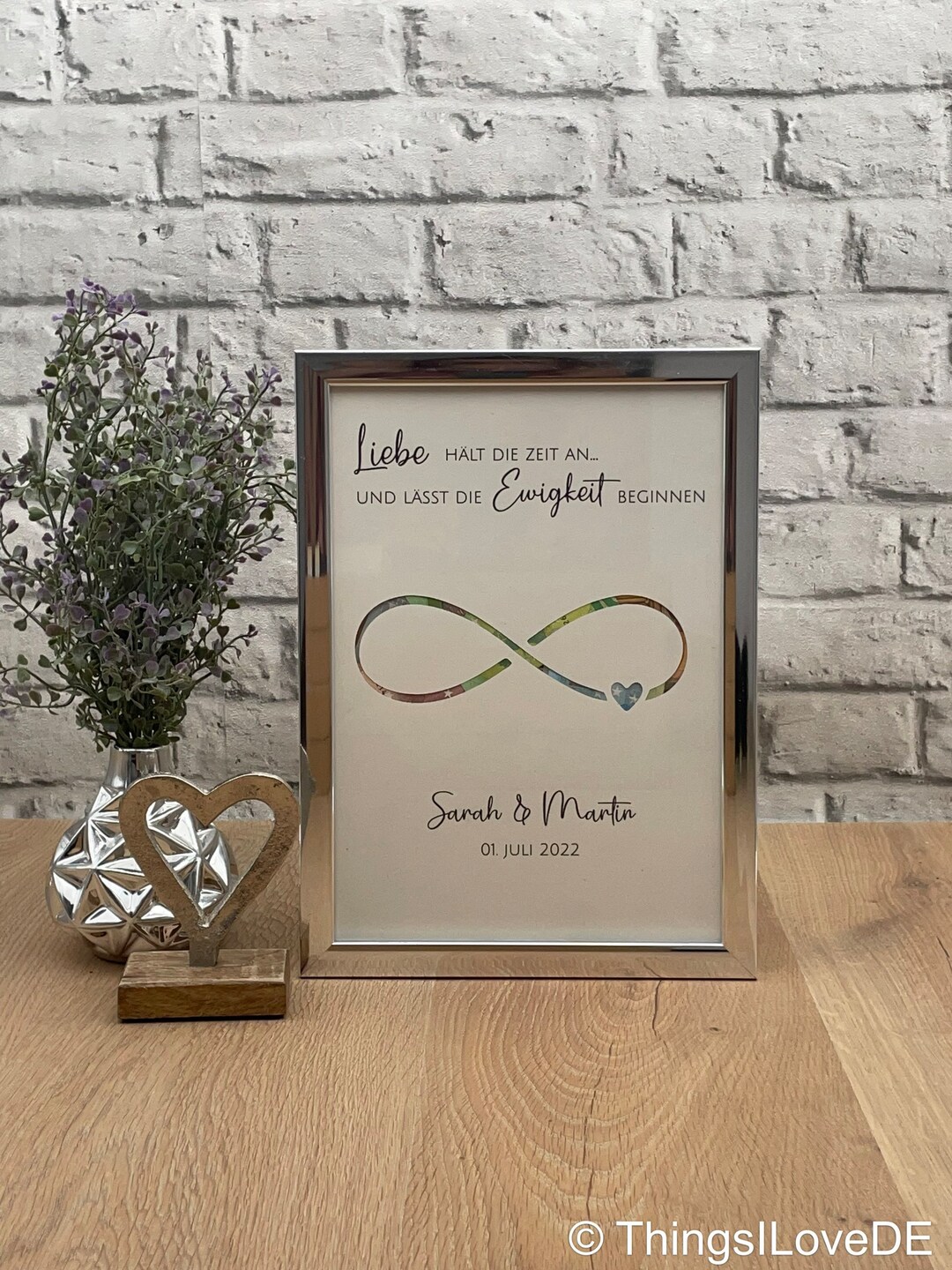 Geldgeschenk Hochzeit Unendlichkeit Hochzeitsgeschenk Geld Etsy.de