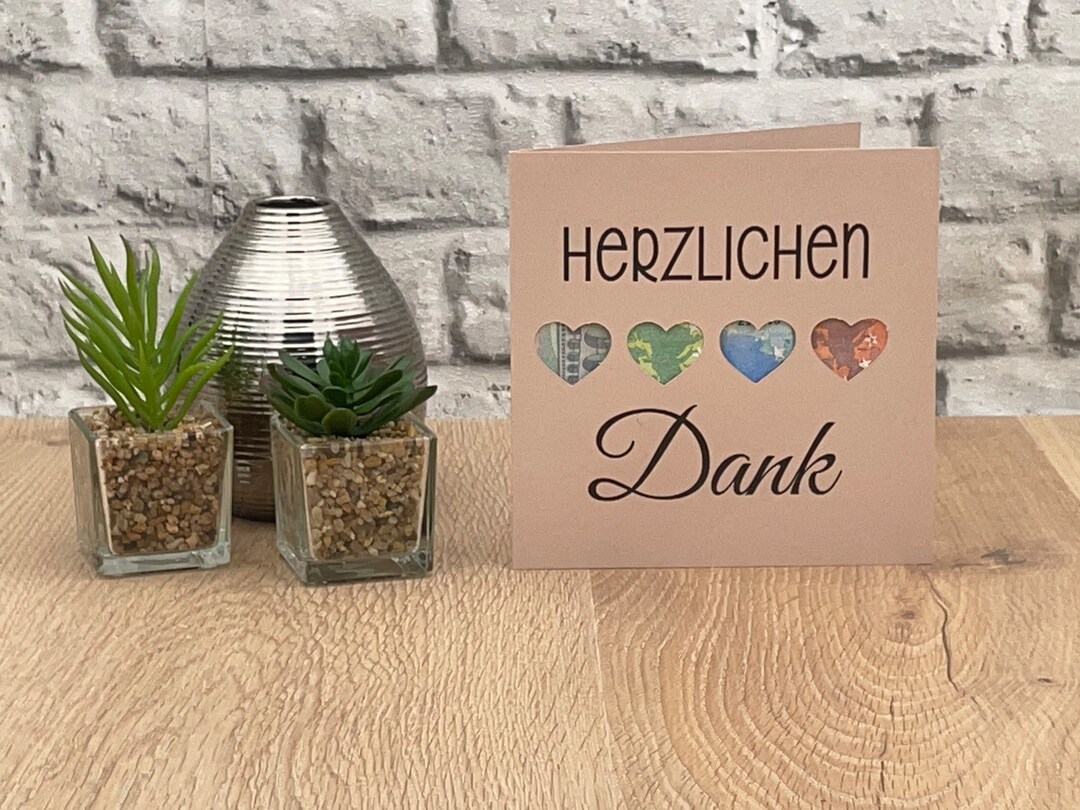 Karte Geldgeschenk Danke Etsy De