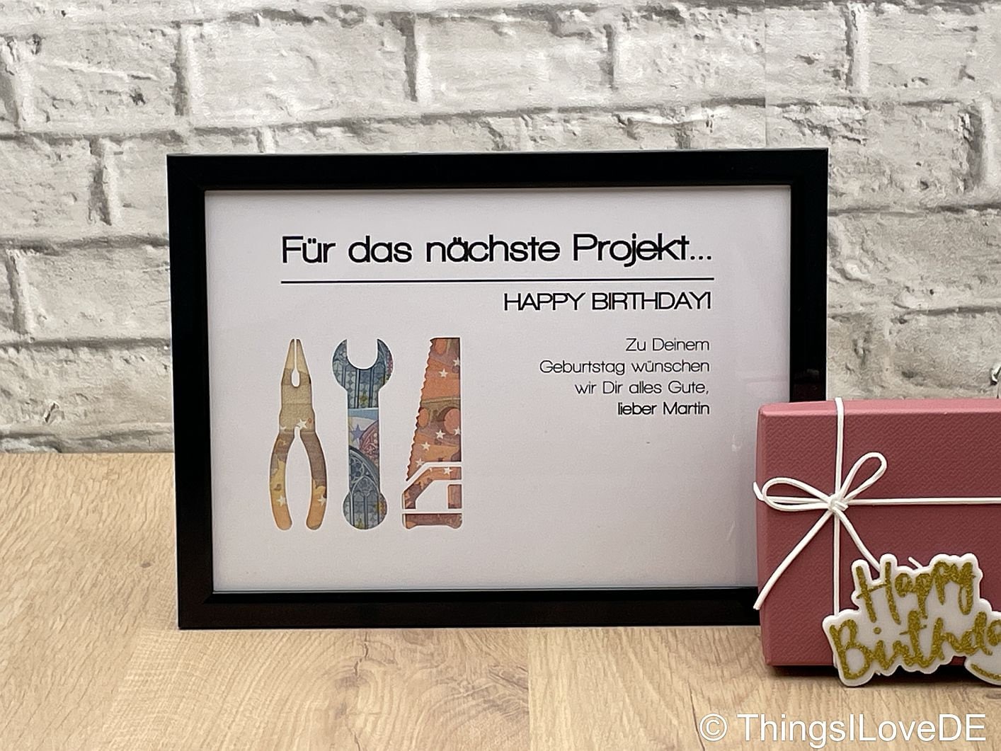 Geldgeschenk Geburtstag Mann Werkzeug Projekt Etsy.de