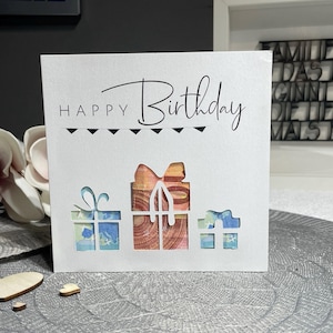 Geldgeschenk Karte zum Geburtstag besonderes Geburtstagsgeschenk Wunscherfüller Päckchen