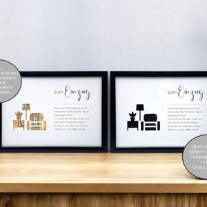 Personalized housewarming gift | Gift for a new apartment | Cash gift for a housewarming party image 3