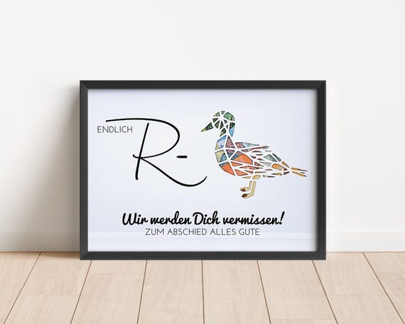 personalisiertes Geschenk zur Rente Abschiedsgeschenk Kollege Kollegin | Geldgeschenk Rente | besondere Geschenkidee zum Abschied