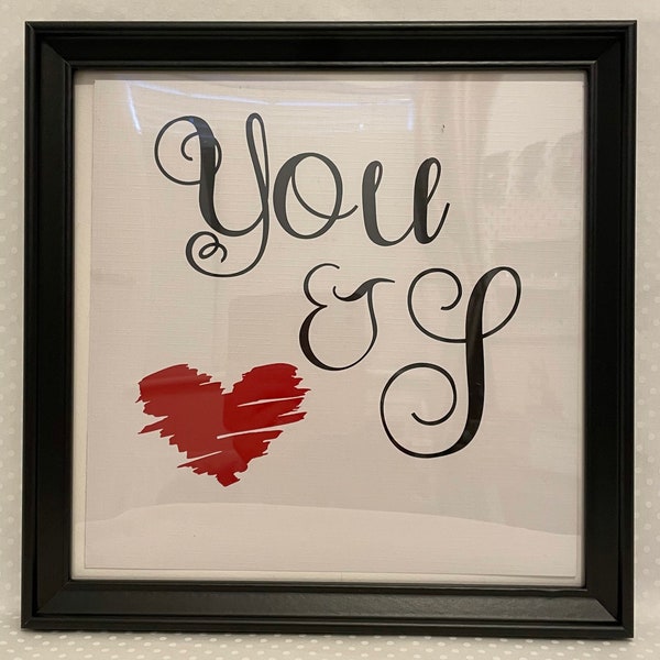 Framed Quote Etsy UK