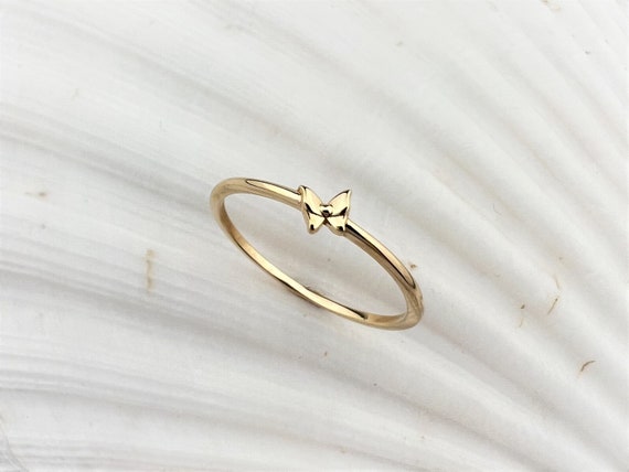 Diamond Butterfly Ring, Solid Gold or Silver | Jewelry by Johan - Jewelry  by Johan