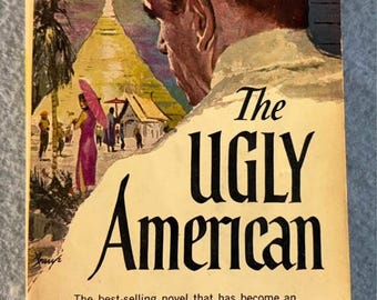 The Ugly American by William J. Lederer & Eugene Burdick  Vintage Paperback