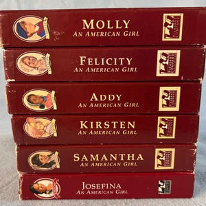 American Girl lot 36 vintage books Addy Josefina Kirsten Molly Samantha Felicity  pleasant company