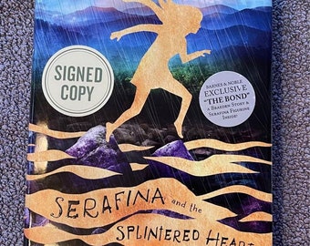 Robert Beatty Serafina & the Splintered Heart The Serafina Series hardcover book signed by author