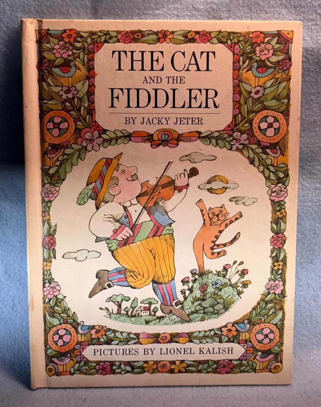 Kitty Fiddler The Cat and the Fiddler Childrens Book by Jacky Jeter Vintage 1968 - Etsy