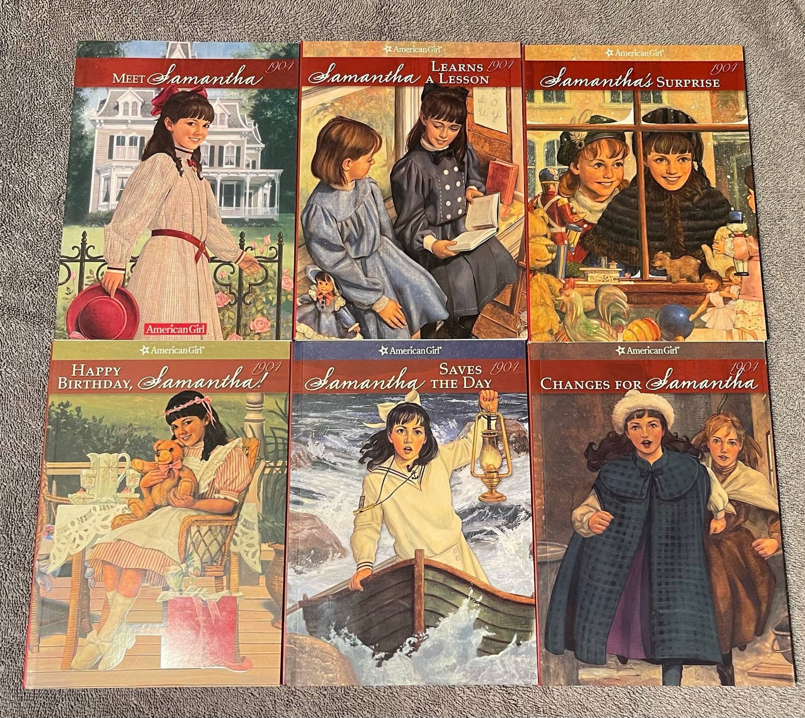 American Girl SAMANTHA Set 6 Books Etsy