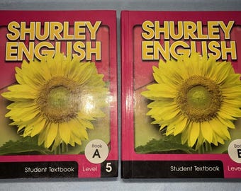 Shurley English Level 5 Student Texts A & B- 5th Grade Hardcover