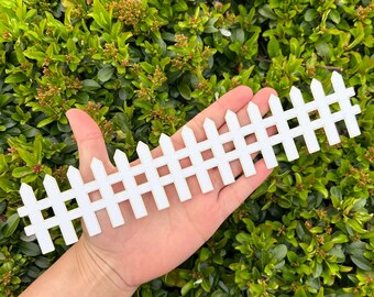 Farm Barn Cake Topper, Picket Fence Cake Decoration