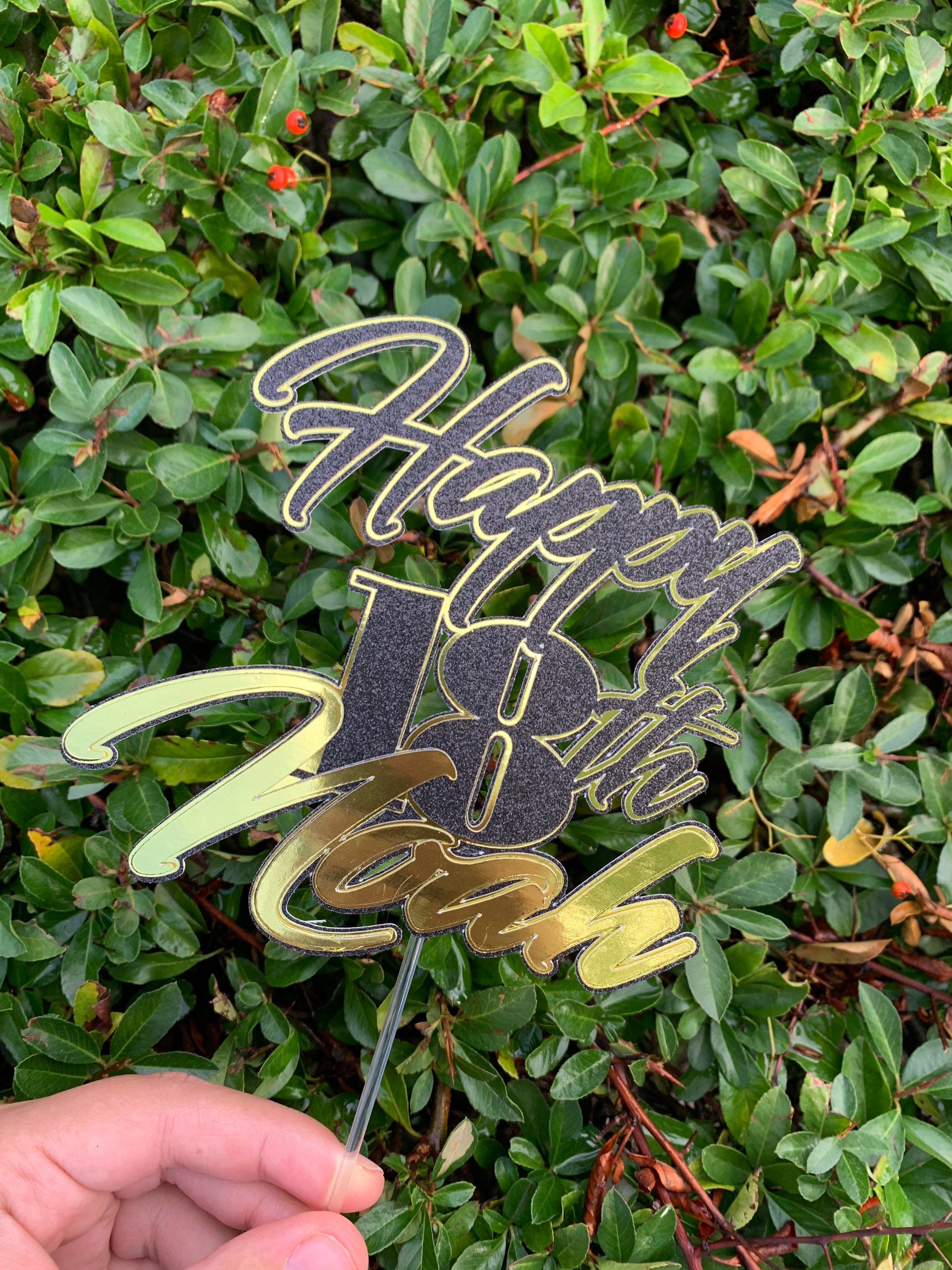 Sports Car Inspired Cake Topper Personalised Car Cake Topper Etsy UK