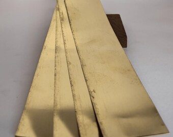 Feuille Tôle Laiton 0.5 Mm - 300 × 400 Mm - Plaque Laiton Pour Bricolage Joaillerie Modélisme Électricité