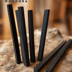 Ebony Wood Batten – Solid Hardwood Batten for Inlays, Woodcraft & Fine DIY Projects