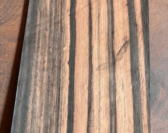 Natural Ebony Wood Veneer Sheets: Mixed Sizes for Crafts