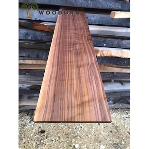 Walnut Wood Planks – Solid Walnut Lumber, Custom Cut-to-Size Raw Hardwood Material for Woodworking & Craft Projects