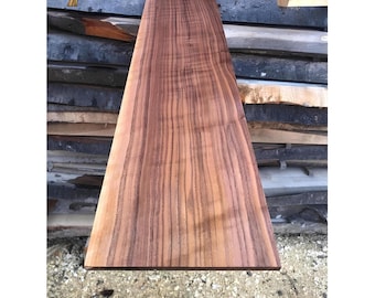 Anatolian Walnut Wood Plank: Raw Hardwood for Woodworking