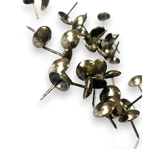 Antique Upholstery Nails - 11mm Decorative Tacks for Furniture & Crafts
